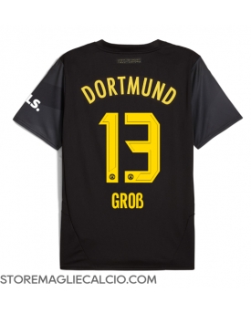 Borussia Dortmund Pascal Gross #13 Maglia Gara Trasferta Repliche 2024-25 Maniche Corte